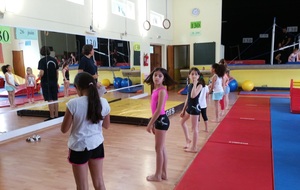 Gymnastique artistique féminine dans la salle de la Concorde