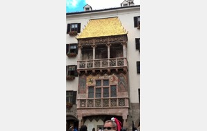 Le fameux petit toit d'or à Inssbruck