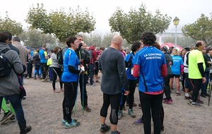 Discussion après la course