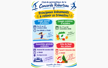 Evénements du trimestre
